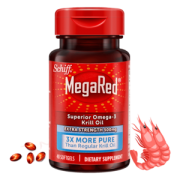 美国产 MegaRed 高纯度南极磷虾油胶囊 500mg*40粒 调节三高