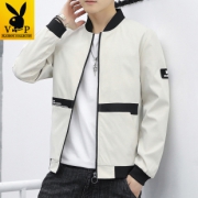 花花公子贵宾春季新品男士休闲夹克
