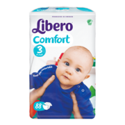 Libero 丽贝乐 婴儿纸尿裤 S号 88片 59元包邮（需用券）