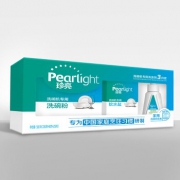 Liby 立白 Pearlight 珍亮 洗碗机专用套装（洗碗粉250g 漂洗剂80g 软水盐250g） 9.9元