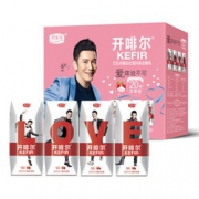 君乐宝 开啡尔常温酸奶（草莓味）200g*20盒*4件