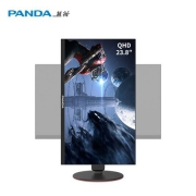 PANDA 熊猫 PE24QA2 23.8英寸 IPS显示器（2K、75Hz、99%sRGB） 689元包邮（需用券）