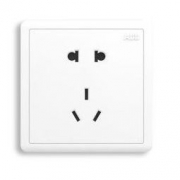 ABB AO205 86型 五孔插座面板 5只装