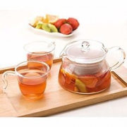 HARIO 好璃奥 CHJKN-45 家用耐热玻璃茶壶 450ml