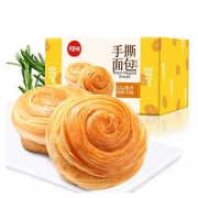 百草味 手撕面包 1000g整箱装 *2件