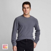 UNIQLO 优衣库 422011 男士摇粒绒圆领T恤