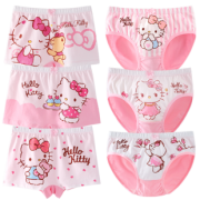 多妙屋凯蒂猫（Hello Kitty） 儿童纯棉内裤 5条装 *2件 66元（合33元/件）