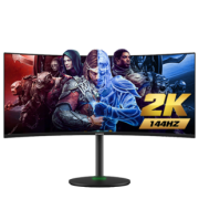 Skyworth 创维 34G1Q 34英寸 VA显示器（3440×1440、1500R、144Hz、FreeSync、HDR400） 2449元包邮（双重优惠）