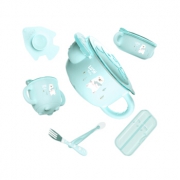 LUSN 如山 儿童水保温碗6件套 +凑单品 36.5元（双重优惠）