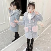 韩版毛呢儿童加厚公主大童呢子大衣