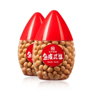 如水 鱼皮花生豆 500g *8件