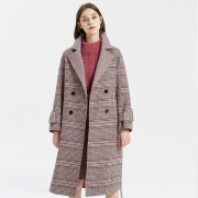 ME&CITY 533588 女士双面呢大衣 289元