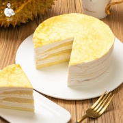 益叔 榴莲千层蛋糕 500g