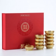 丽星邮轮供应商 茗挚 小金碗 即食冰糖燕窝 100g*10碗礼盒装