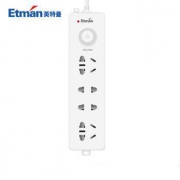 Etman 英特曼 新国标四位插座 1.8米