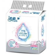 C&S洁柔Lotion保湿因子抽纸3层*100抽*4包+凑单品
