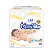 MamyPoko 妈咪宝贝 云柔干爽系列 婴儿纸尿裤 L号 138片 *3件 +凑单品 370.15元包邮（合123.38元/件）