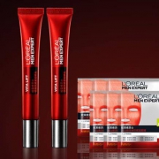 L'OREAL PARIS 巴黎欧莱雅 男士眼霜套装（眼霜15ml*2+面膜6片）