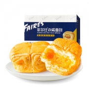 菲尔仕 咸蛋黄面包 整箱520g