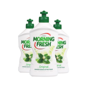 天猫超市 连续30年澳洲市场销量第一 MorningFresh 高浓缩洗洁精 400ml 4瓶54元过年价 京东23元/瓶 次日达
