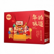 限时抢：百草味 年货坚果礼盒1708g/10袋装