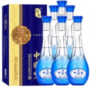 洋河旗下 中国梦 追梦人 52度浓香型白酒 纯粮食酒 500ml*6瓶