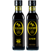 千禾 特级生抽 180天酿造酱油 150ml +窖醋5年 150ml 7元