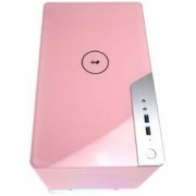 IN WIN 迎广 A1Plus 粉色限定版 机箱（标配650W电源、2把RGB风扇）