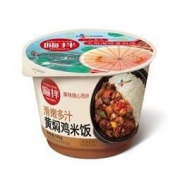 CJ 希杰 嗨拌 滑嫩多汁黄焖鸡米饭 360g *10件