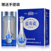 洋河 蓝花瓷 五星浓香型白酒 纯粮食酒 500ml*6瓶