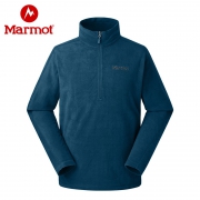 6日0点：marmot 土拨鼠 H83595 男士套头抓绒衣 199元(前15分钟）