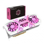 yeston 盈通 RX5700XT 8G D6 游戏高手 显卡 +ID-COOLING PINKFLOW 240 粉色 一体式水冷散热器