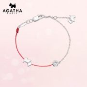 AGATHA 瑷嘉莎 242005C 转运925银手链 336元包邮（需用券）