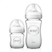 AVENT 新安怡 自然原生 宽口径玻璃奶瓶套装 120ml+240ml *2件