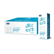 君乐宝 遇见奶牛 纯牛奶 250ml*24盒 *4件 139.66元（双重优惠）