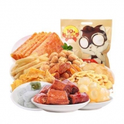 三只松鼠 巨型网红零食大礼包 1223g