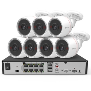 海康威视 萤石监控设备套装 X5S+C3T 7路 1T硬盘 1616.45元包邮（双重优惠）