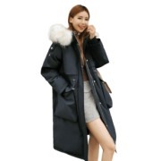 SNOW FLYING 雪中飞 X90140904D 女士大毛领羽绒服 464元包邮（多重优惠）