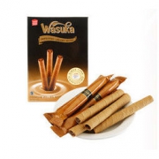 Wasuka 哇酥咔 卡布奇诺味爆浆威化卷 240g *14件