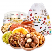 京东PLUS会员：百草味 零食大礼包1007g*5件