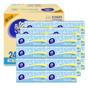 24日8点：Vinda 维达 细韧系列 抽纸 3层120抽*24包 *5件 143.2元包邮（合28.64元/件）