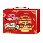16点开始：德芙 Dove 年年得福 新年礼盒春节伴手礼 共420g*3件