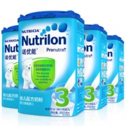 移动端：Nutrilon 诺优能 幼儿配方奶粉3段 800g*4罐 460元包邮（需用券，合115元/件）