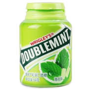 DOUBLEMINT 绿箭 口香糖 薄荷味 64g *2件