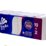 PLUS会员、限地区： 维达  无芯卷纸150g*12卷 *6件 +心相印 手帕纸 4层*7片*12包