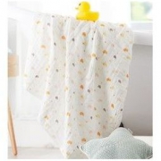 京东PLUS会员：全棉时代 婴儿纱布浴巾 115*115cm *3件 +凑单品