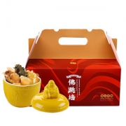 佬广食品 鲍鱼海参佛跳墙 炖盅礼盒装 加热即食 200g*6瓶