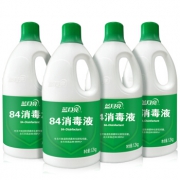 蓝月亮 84消毒液套装 1.2kg*4瓶装 *2件 71元（合35.5元/件）