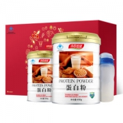 汤臣倍健 乳清+大豆蛋白 蛋白粉 提高免疫力 450g*2盒 高档礼盒装