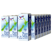 纽仕兰3.5g蛋白全脂纯牛奶250ml*24盒 *7件+凑单品 274.09元（合39.16元/件）